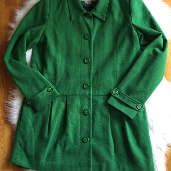 green coat womens
